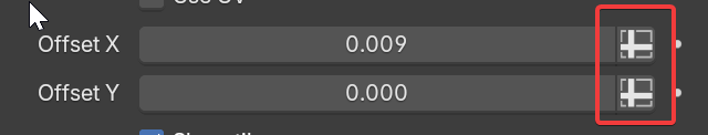 The Input Attribute Toggle button next to a parameter in the geometry nodes modifier.